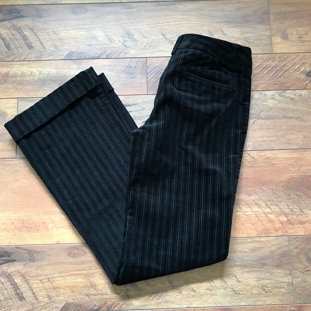 Vintage Inc high waist wide leg tuxedo pants